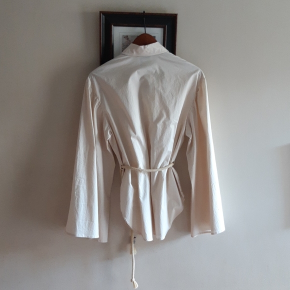 🎶Host Pick🎵Nanushka Peasant Style Mediterranean Blouse - Picture 11 of 14